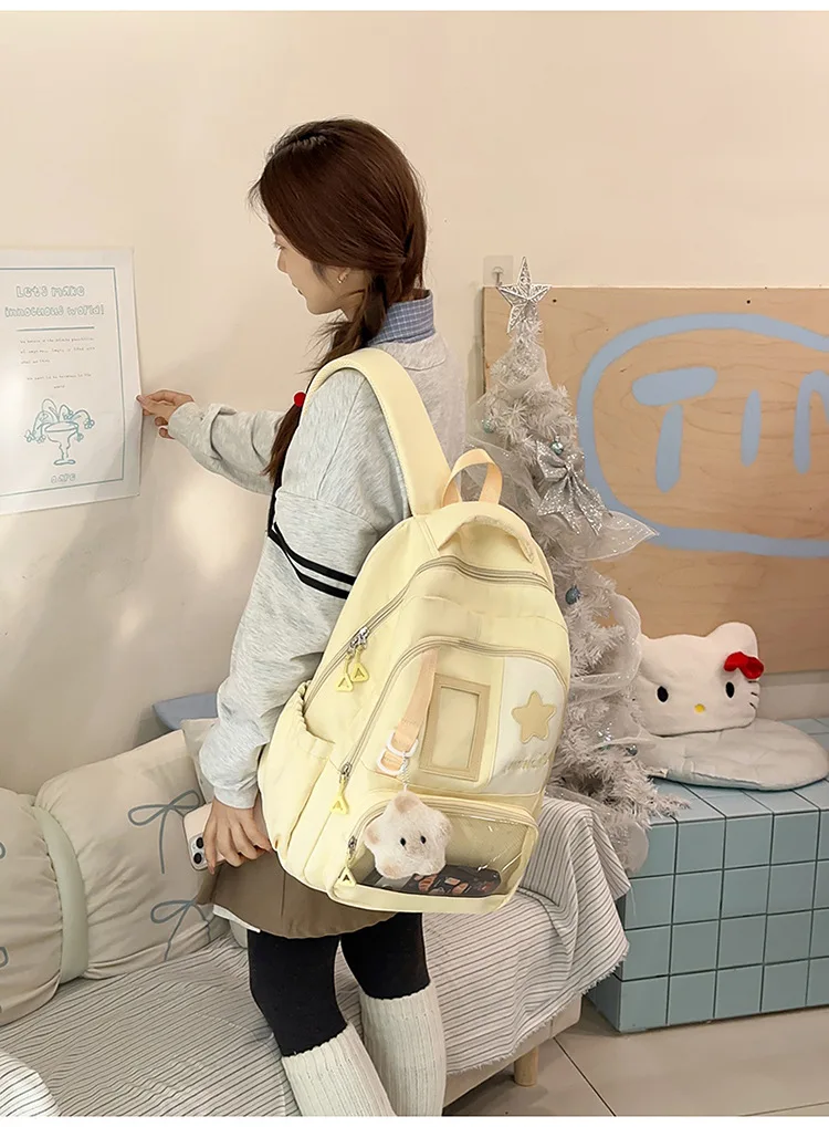 Kawaii Starry Preppy Harajuku Ita Backpack