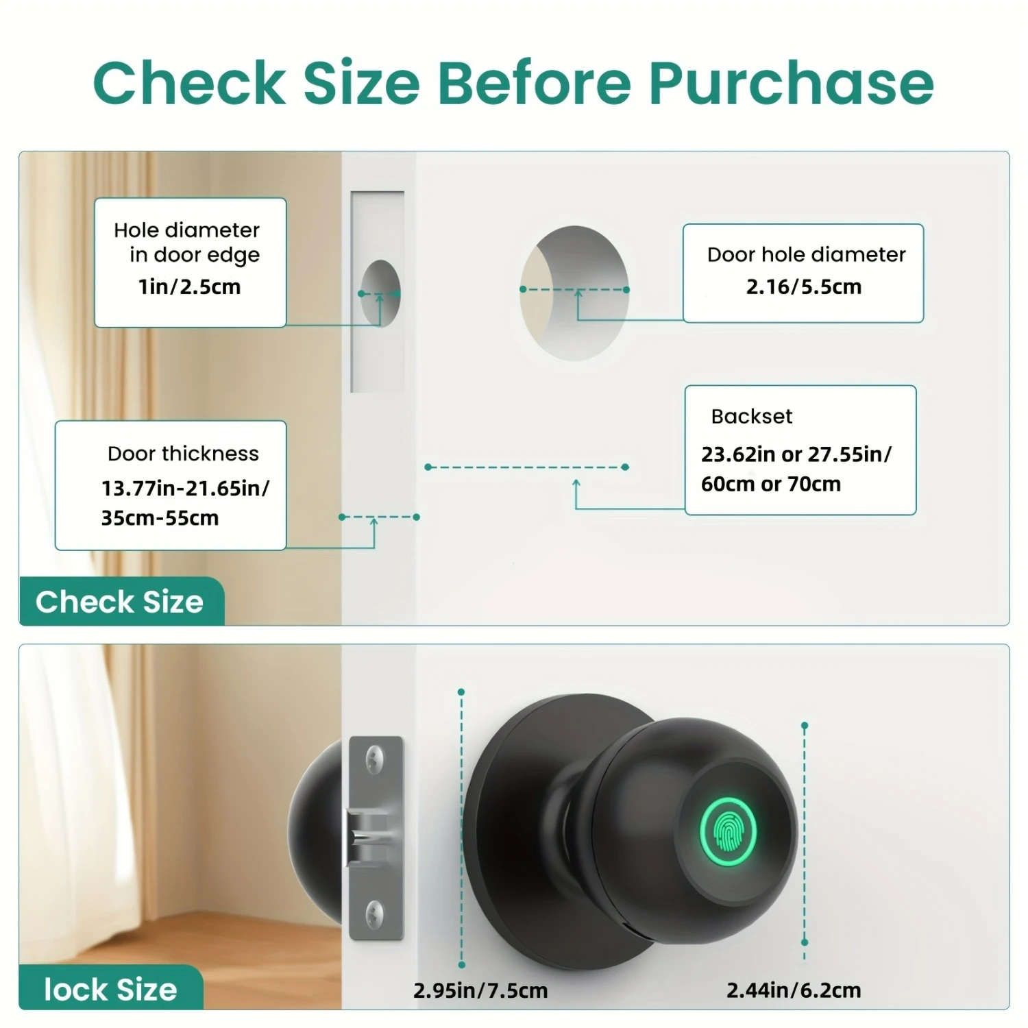 Enhance your home security with our premium Triple-Layered, High-Grade Stainless Steel Door Lock. Upgrade your protection with o