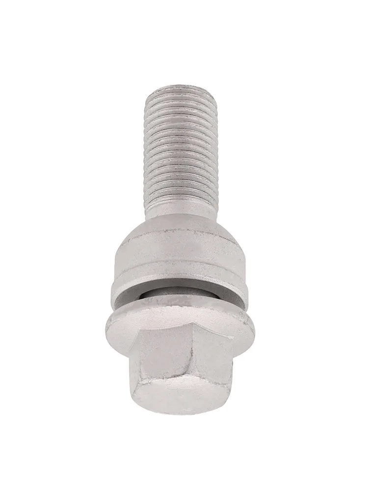 Lug Nut Stud Wheel Stud Wheel Repair Direct Replacement Easy Installation Silver Color High Universality High-quality Materials