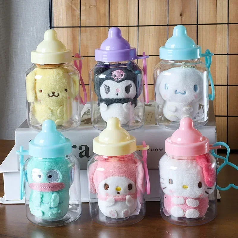 

Sanrio брелок 10 см Hello Kitty Cinnamoroll Плюшевые Куклы Kawaii My Melody Kuromi Purin аниме Мультяшные плюшевые куклы декоративные подарки