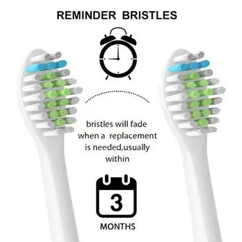 Pro hlavice zubního kartáčku Philips Sonicare Náhradní hlavice kartáčku řady HX3/HX6/HX9 HX3210/3211/6150/6500/6510/6530/9342/6730 8 nejlepší prodej Náhradní díly Sonicare - №4