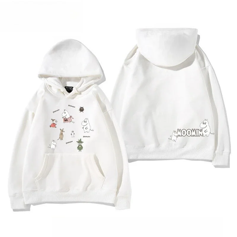 Sailor Moon 2026 Moomin Little Fat Family Joint Water Ice Moon Kapuzenpullover Herren- und Damen-Herbst- und Winterkleidung