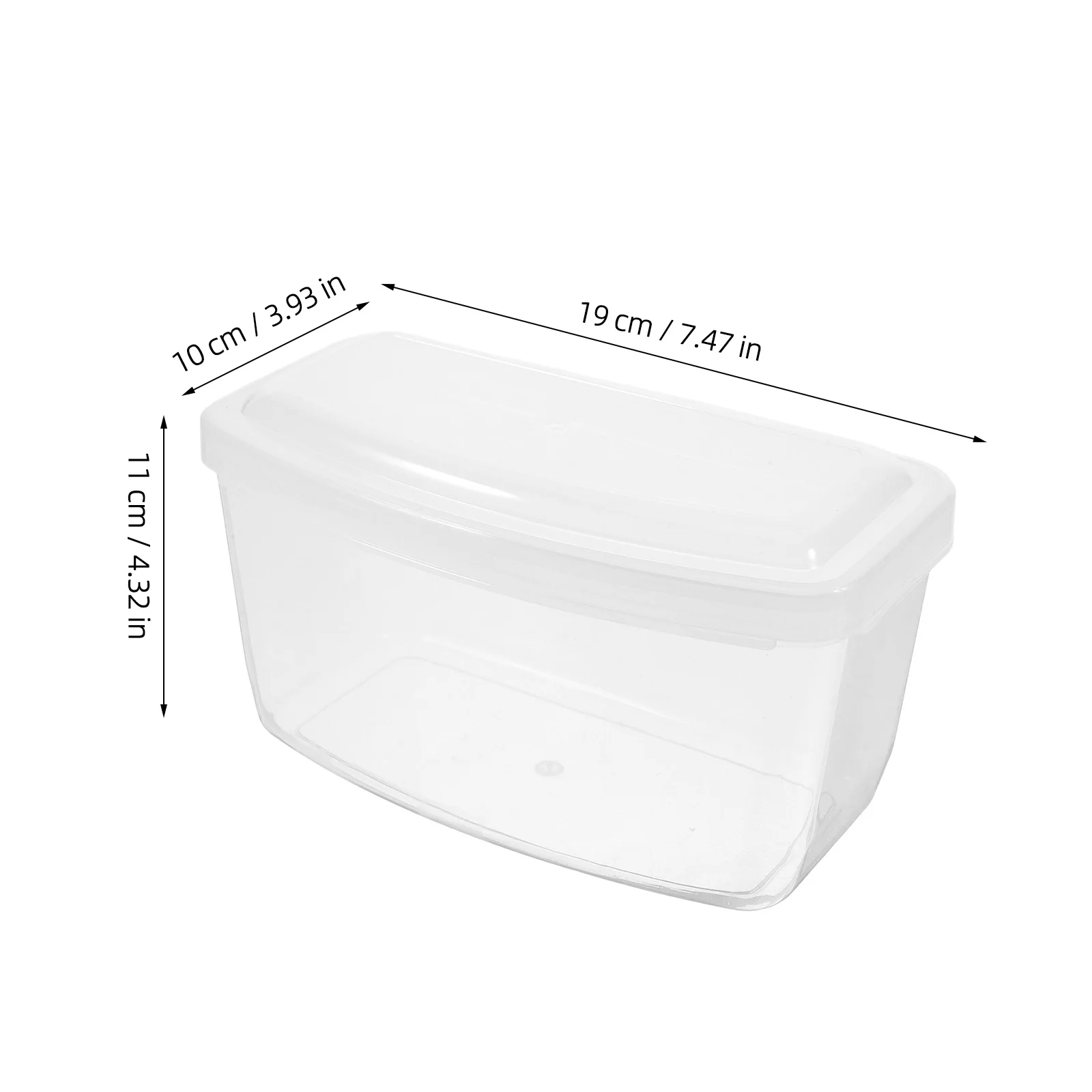 1 قطعة صندوق قناع الغطس واضح نظارات الغوص حافظة المحمولة السباحة حملق تخزين الحاويات واقية قناع الغطس حامل #3