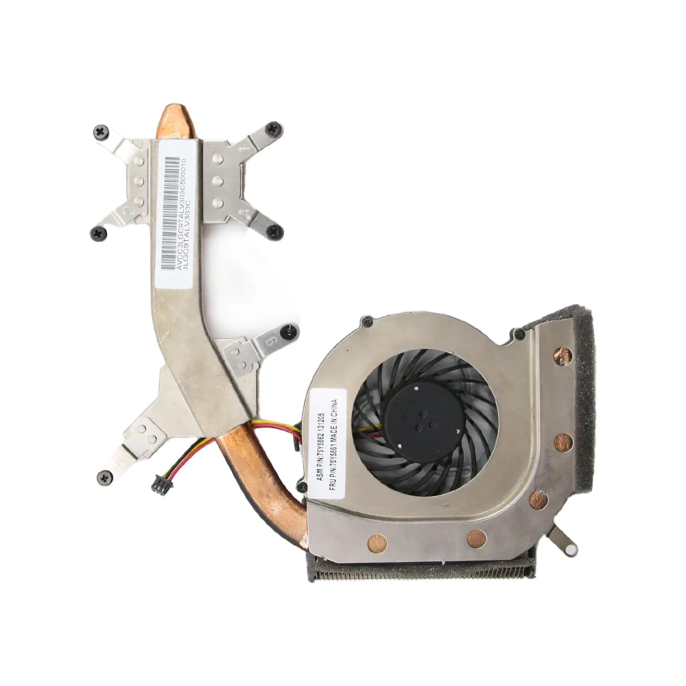 Original Cooling Fan Heatsink For Lenovo ThinkPad L421 L420 L520 L521 L421 L410 L412 SWG Discrete Graphics 75Y5861 75Y5862