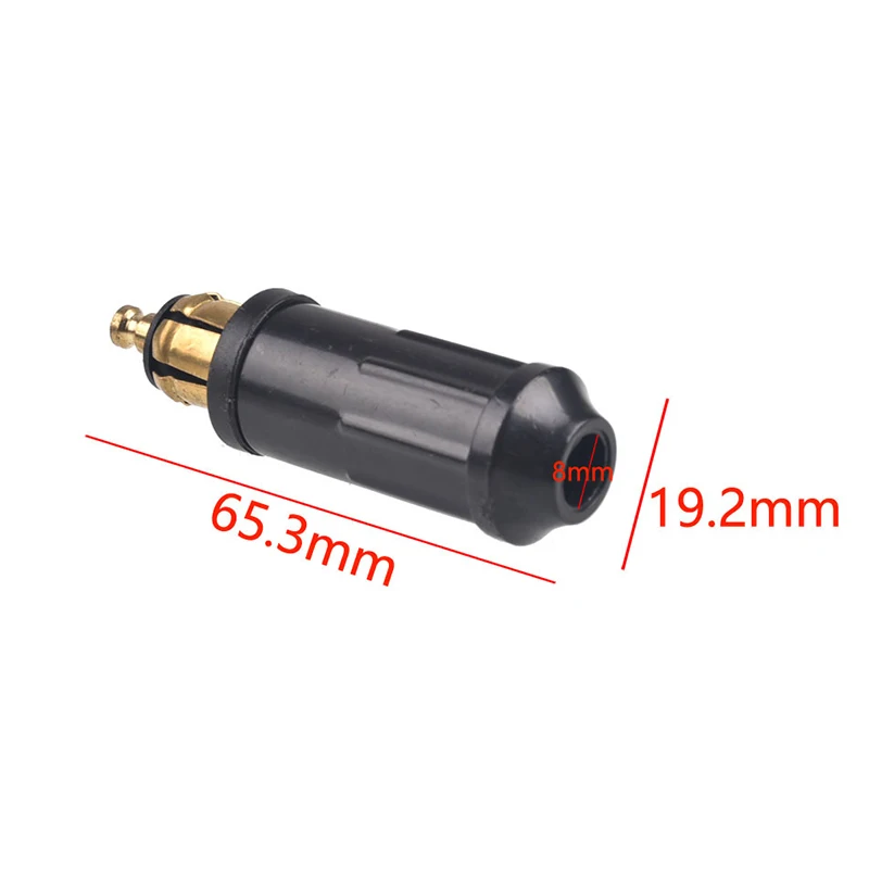 1PCS 12V 24V Motorcycle Cigarette Lighter EU Plug Refit Accessory Socket to Cigarette Lighter Converter For BMW Motorcycle