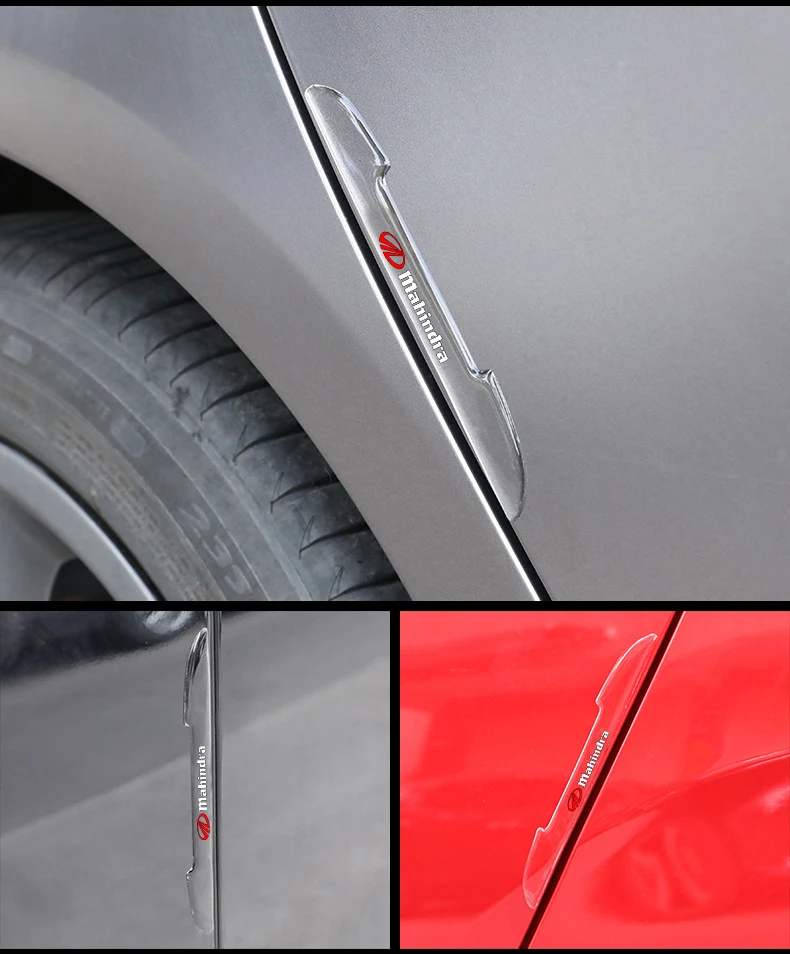 for Mahindra kuv100 xuv300 tuv300 mahindra pik up 4x4 4pcs Car door Prevent Car Accessories