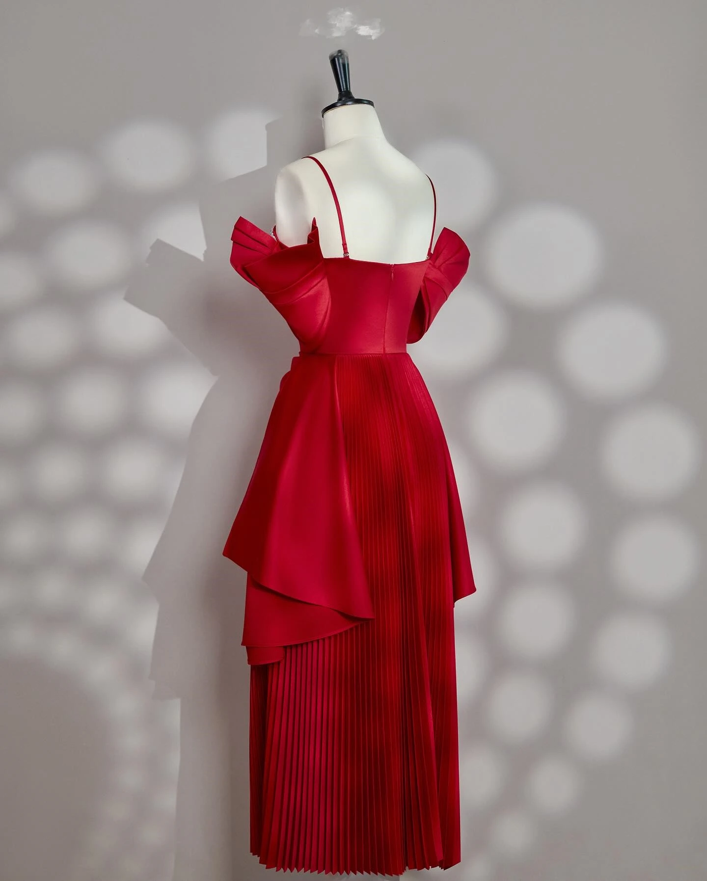 Personalizado moderno cristal jérsei a linha alças de espaguete vestido de noite alta qualidade até o chão فستانmavera