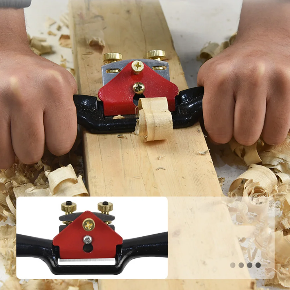 10inch Manual Wood Planers Deburring Adjustable Plane Spokeshave Push Slotted Planer Trimming Hand Tools ﻿