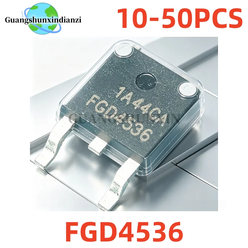 10-50Pcs 100% New FGD4536 FGD4536TM TO-252 360V 50A MOS Field Effect Transistor In Stock