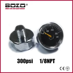 Mini 25mm/1inch 300psi Manometer Gauge 1/8NPT Diving Mountaineering Accessories