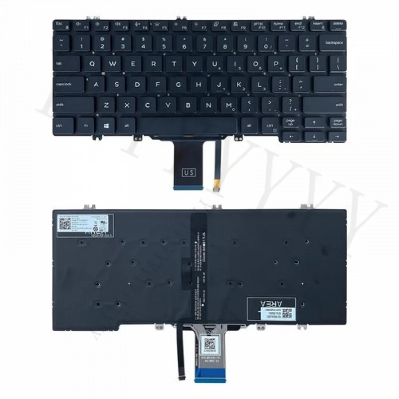 

Q+ New For keyboard Backlight US DELL Latitude 7300 E7300 E5300 5300 2-in-1 PN:P97G