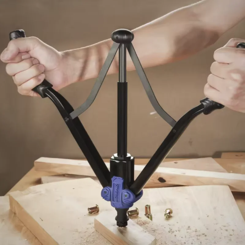 15" Hand New Rivet Nut Setter Kit 79-Piece High Leverage Rivet Nut Tool with Metric & SAE Mandrels and Nuts