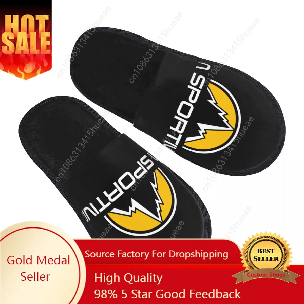 

La Sportiva Logo Soft Scuff Memory Foam Slippers Women Bedroom House Shoes