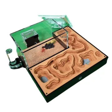 Ant Farm Ecological Plaster Ant Nest Big  Kennel Pet Anthill Workshop with Ant Arena House Villa Insect Box