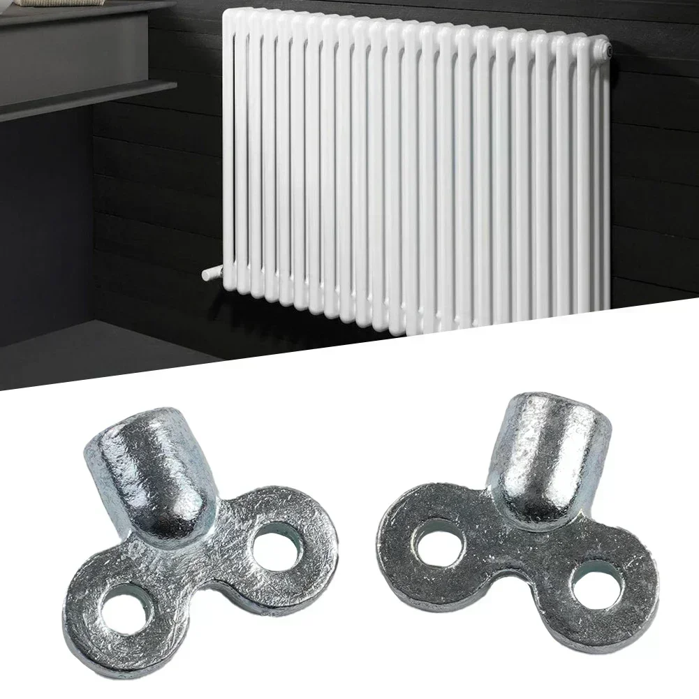 

6 шт., набор ключей для прокачки радиатора из цинкового сплава для прокачки обогревателя, сантехники, вентиляции, обслуживания радиатора, металлический инструмент