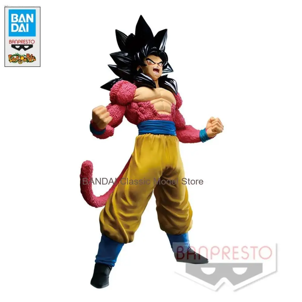 BANPRESTO النموذج الأصلي لعبة دراغون بول دم سايان-Special III سون جوكو الشكل أنيمي لعبة مجسمة هدية للطفل صندوق رغوة التعبئة والتغليف