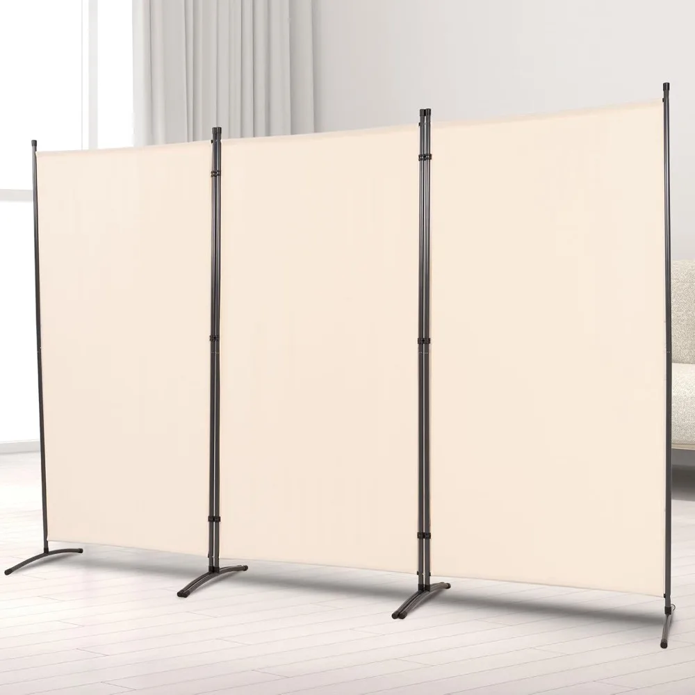 

Partition Room Dividers and Folding Privacy Screens, Portable Wall Divider for Room Separation Office Bedroom