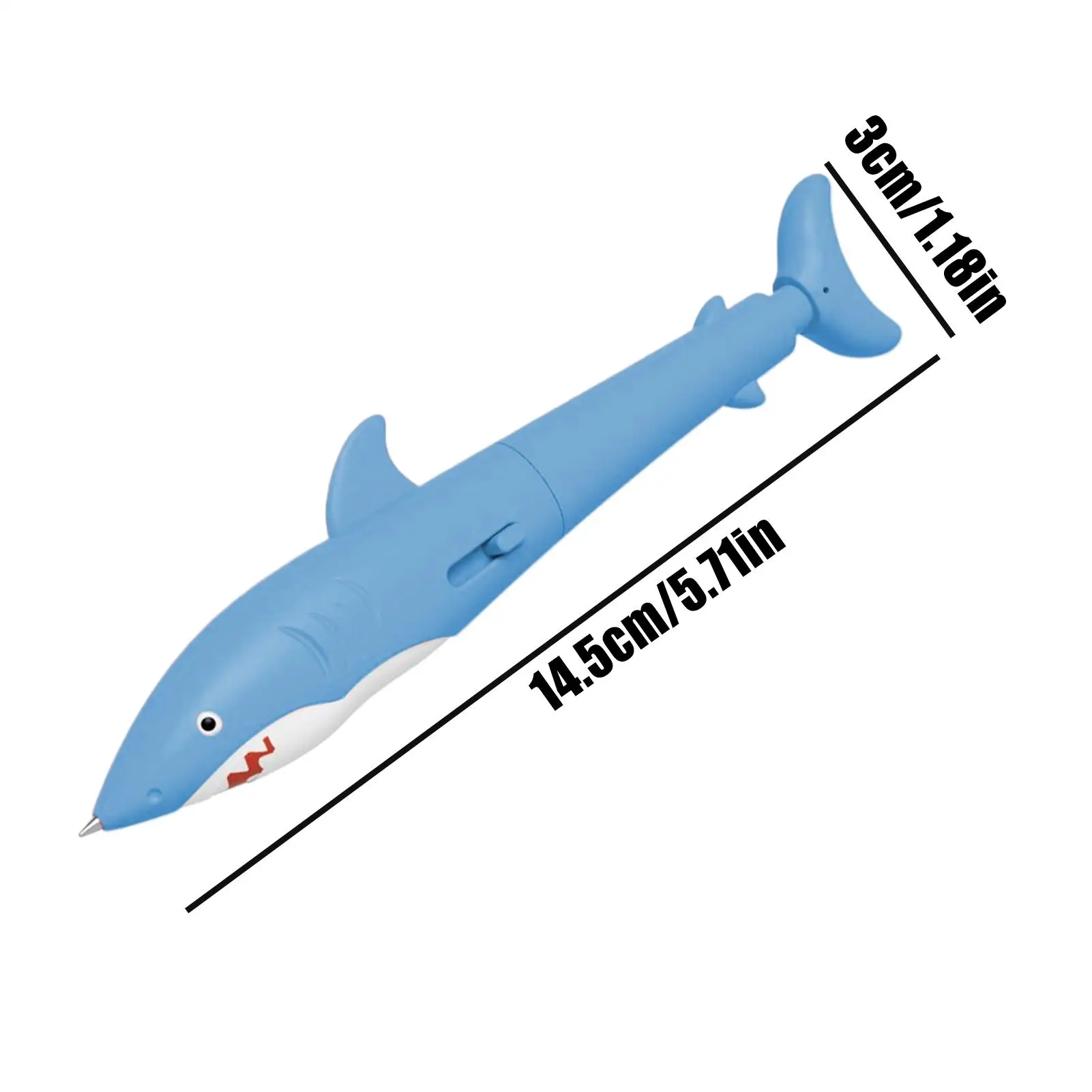 Pen That Sprays Water Sprays Water Writing Ballpoint Pen Shark Shaped Writing Instrument Gag Gadget for Coworkers Women Men Kids