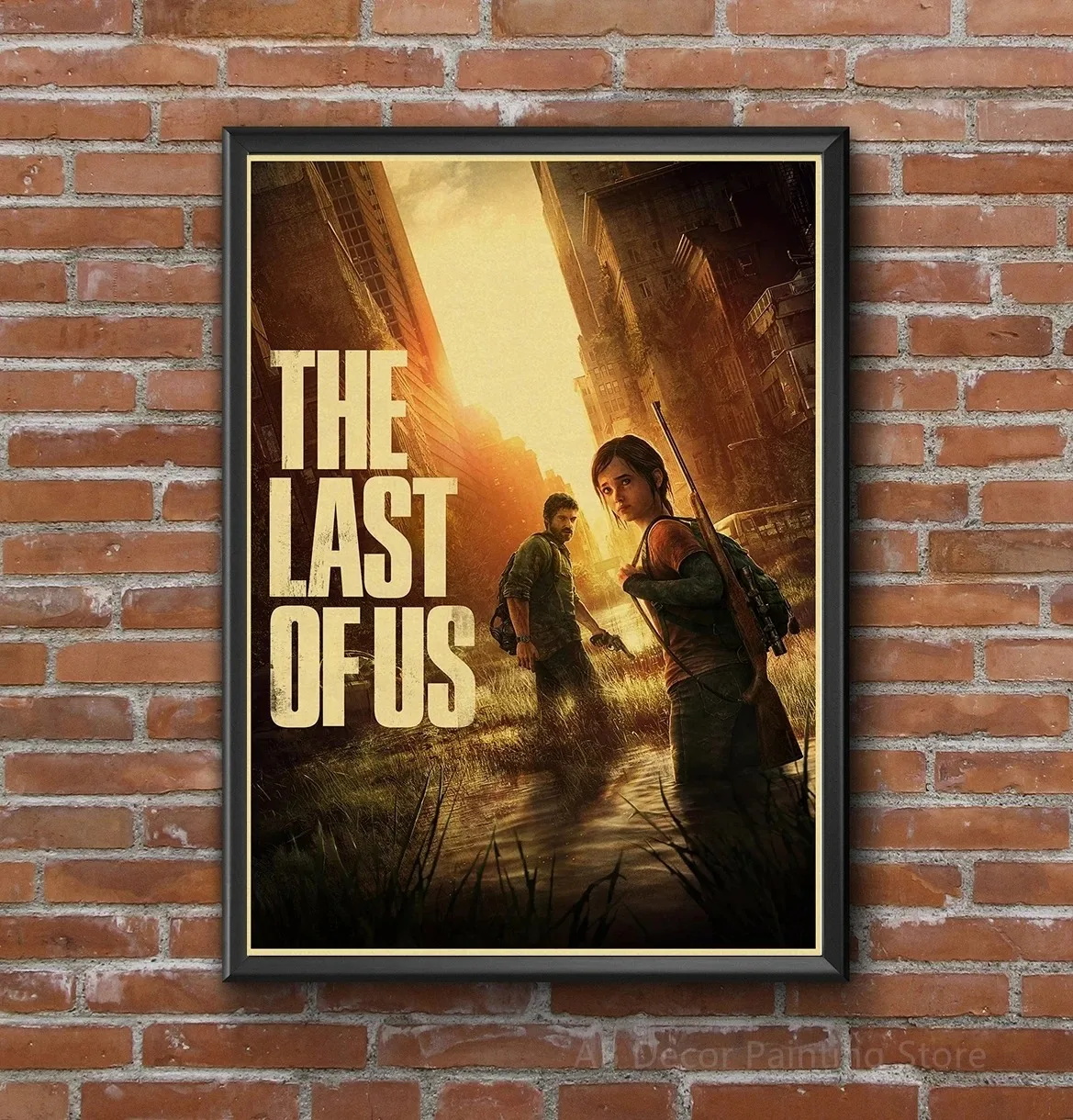لعبة ساخنة The Last of Us الجمالية قماش اللوحة الملصقات والمطبوعات صور فنية للجدران غرفة الديكور هدايا متعصب