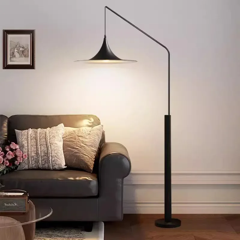 

Fishing Remote Control Dim Led Floor Lamps for Living Room Sofa Side Standing Lamp Bedroom Bedside Lights Home Decoration