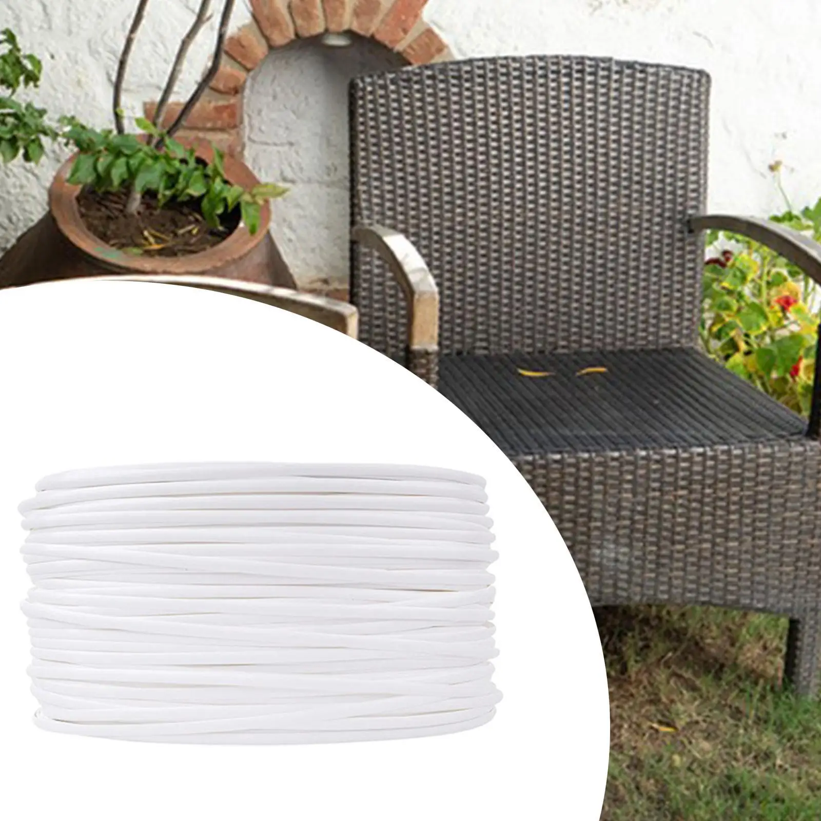 Wicker Repair Kit 120FT Rattan Weaving Material for Outdoor Garden Patio Furniture DIY Fix Supplies