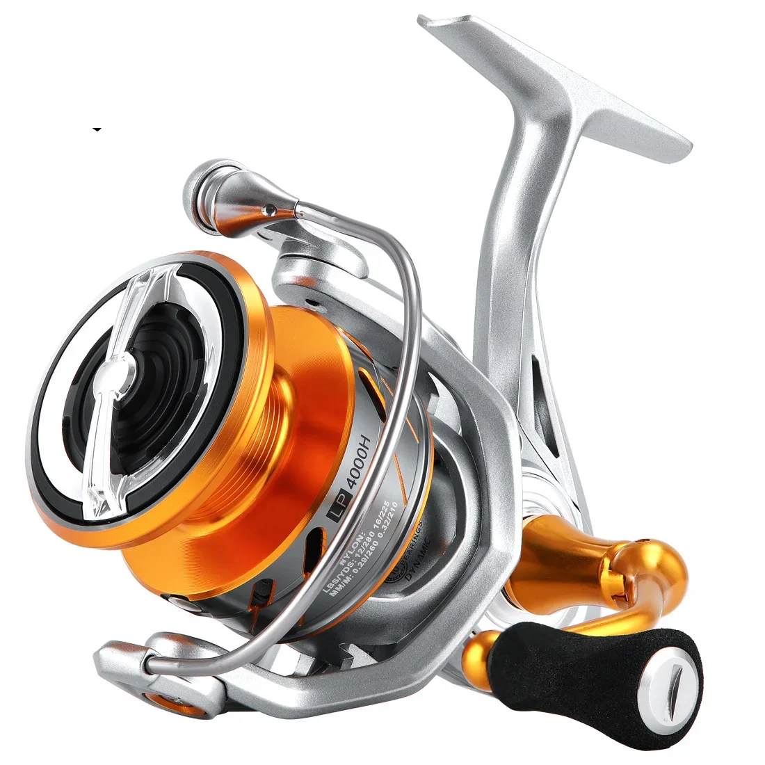 

10+1bb 2000-6000 Metal Spinning Reel 6.2: 1/4.7: 1 EVA Handle Carp Freshwater Saltwater Spinning Fishing Reel