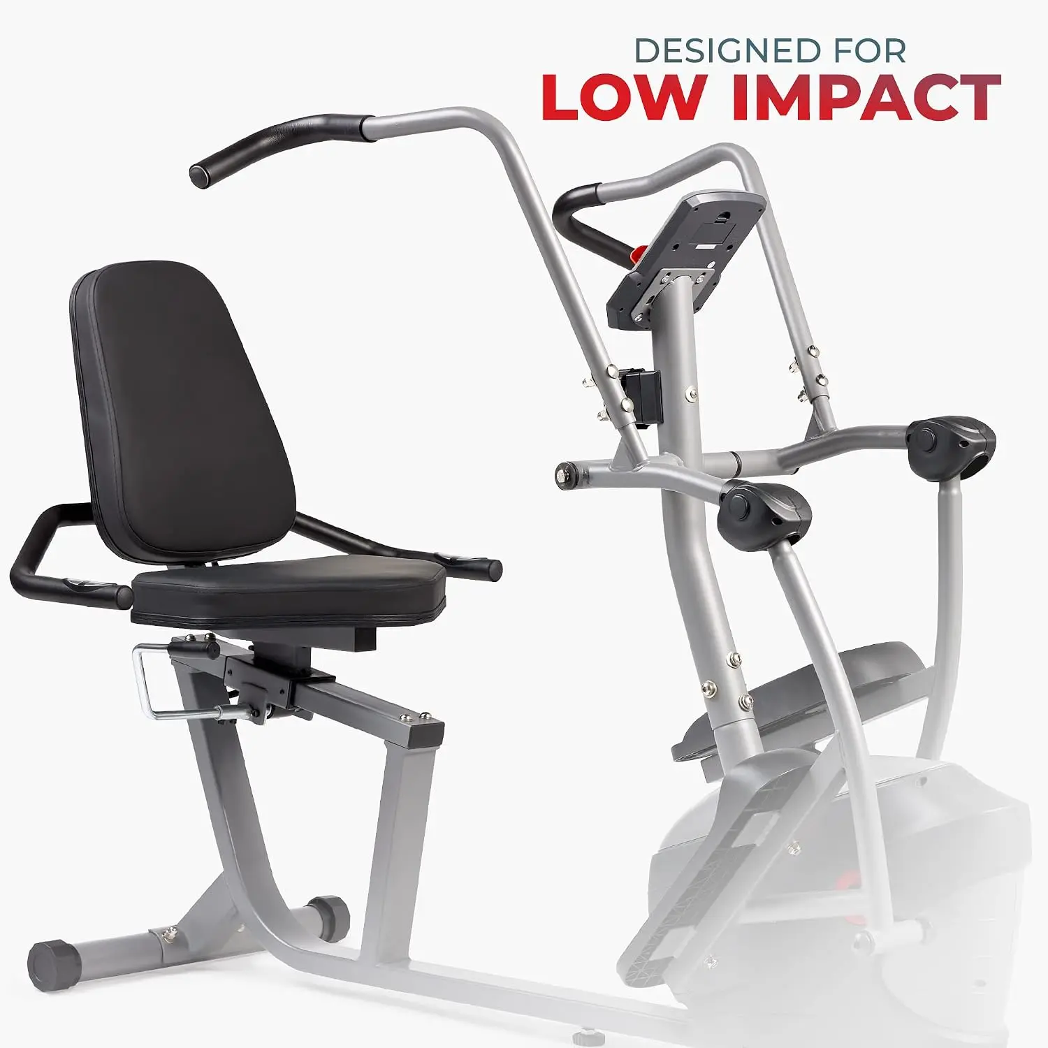 Smart Recumbent Bike, Full-Body Home Training with Arm/Leg Exercisers, Indoor Cycling Workout Machine Plus Adjustable Seat
