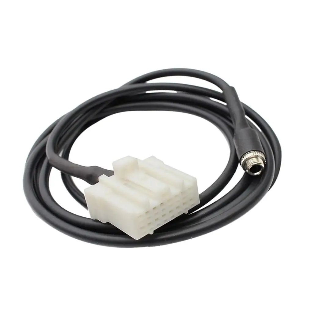 AUX Input Female Jack 3.5mm Audio Adapter Cable for IPod IPhone 4 4S 5 5S MP3 To Mazda 2 3 5 6 RX8 MX-5 Car Player view 4