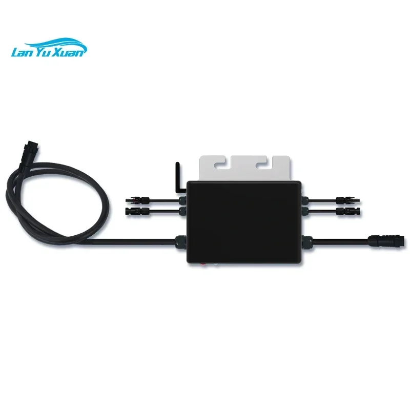 SG600W 700W 800W MPPT Grid Tie Solar Inverter PV Smart Mikro Operasi Tegangan Rentang 20V-60V Pemantauan WIFI