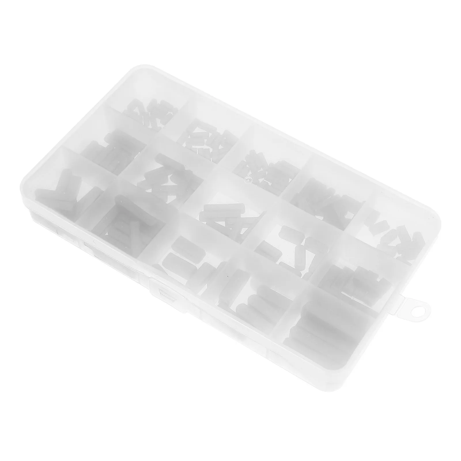 

175Pcs Carbon Steel Type A Flat Key Pin High Wear Resistance Smooth Surface Machinery Manufacturing DIY Shaft Drive Pins