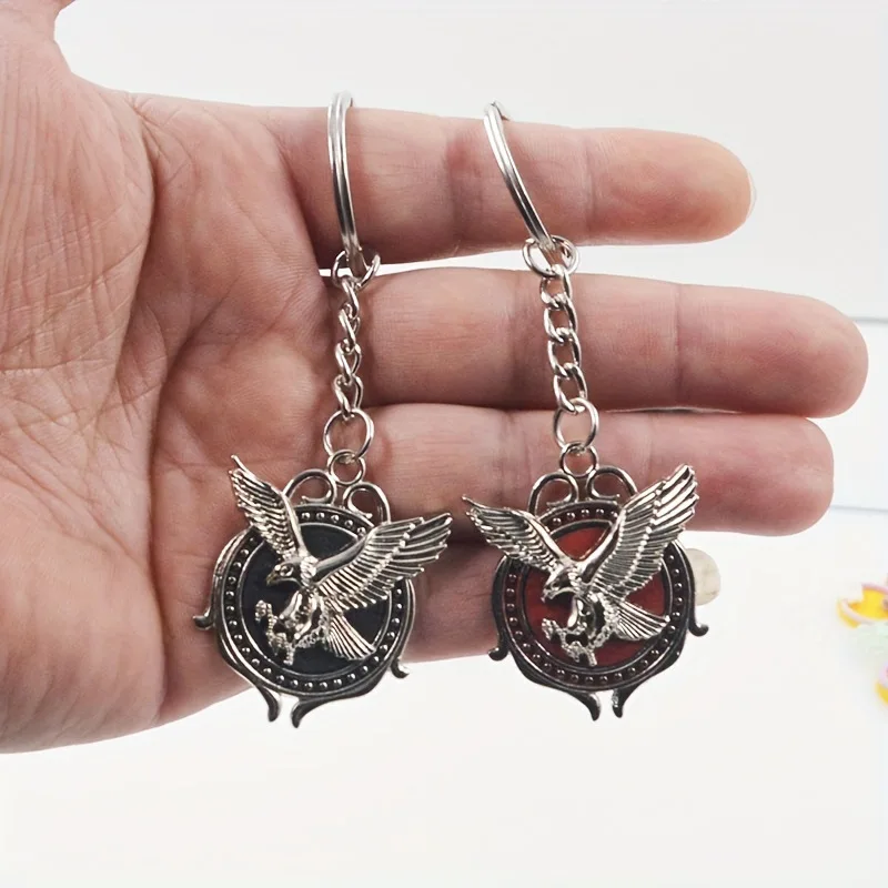 

Y2K Punk Rock Eagle Pendant Alloy Anti-fading Keychain Bag Jewelry Unisex Street Trend