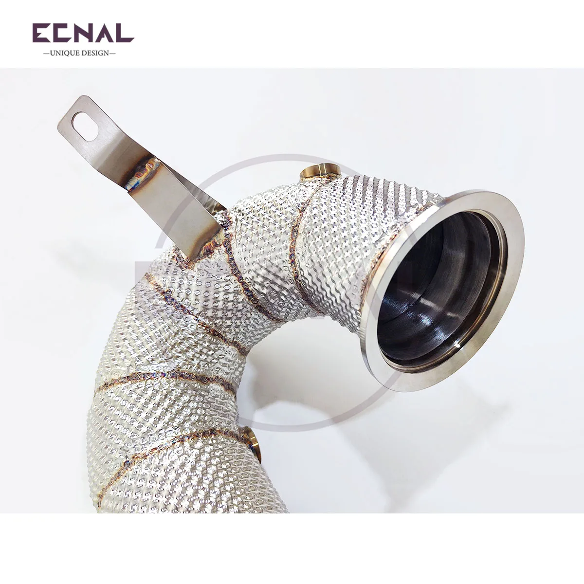 

Ecnal Exhaust for Benz GLE53 With opf High Quality Stainless Steel with Insulator Exhaust Downpipe