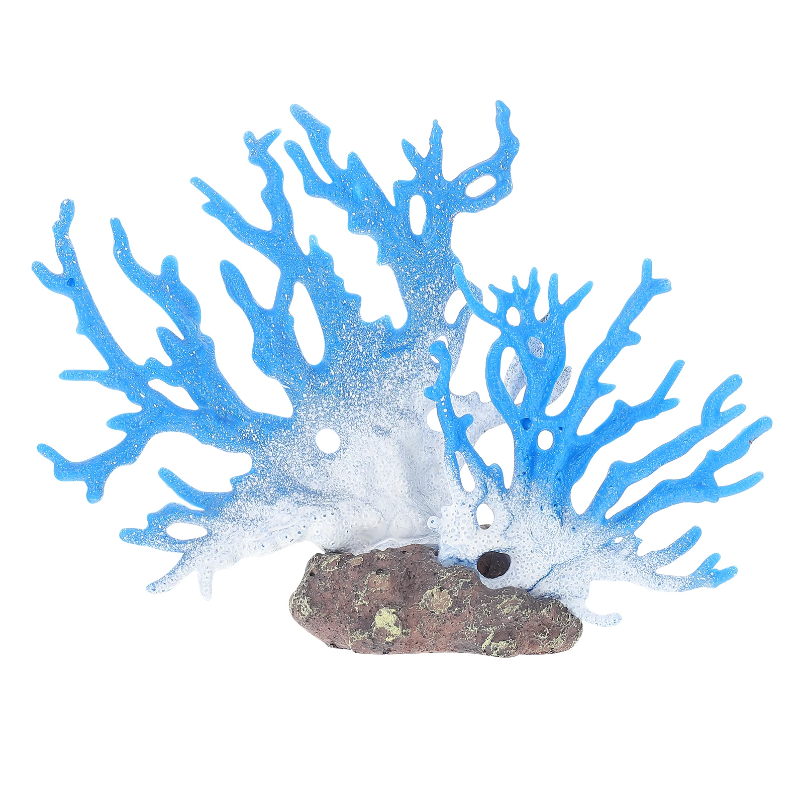 

1pc Simulated Coral Tree Ornaments Aquarium Decoration Fish Tank Ornament Plastic Resin Scenery Natural Color Home