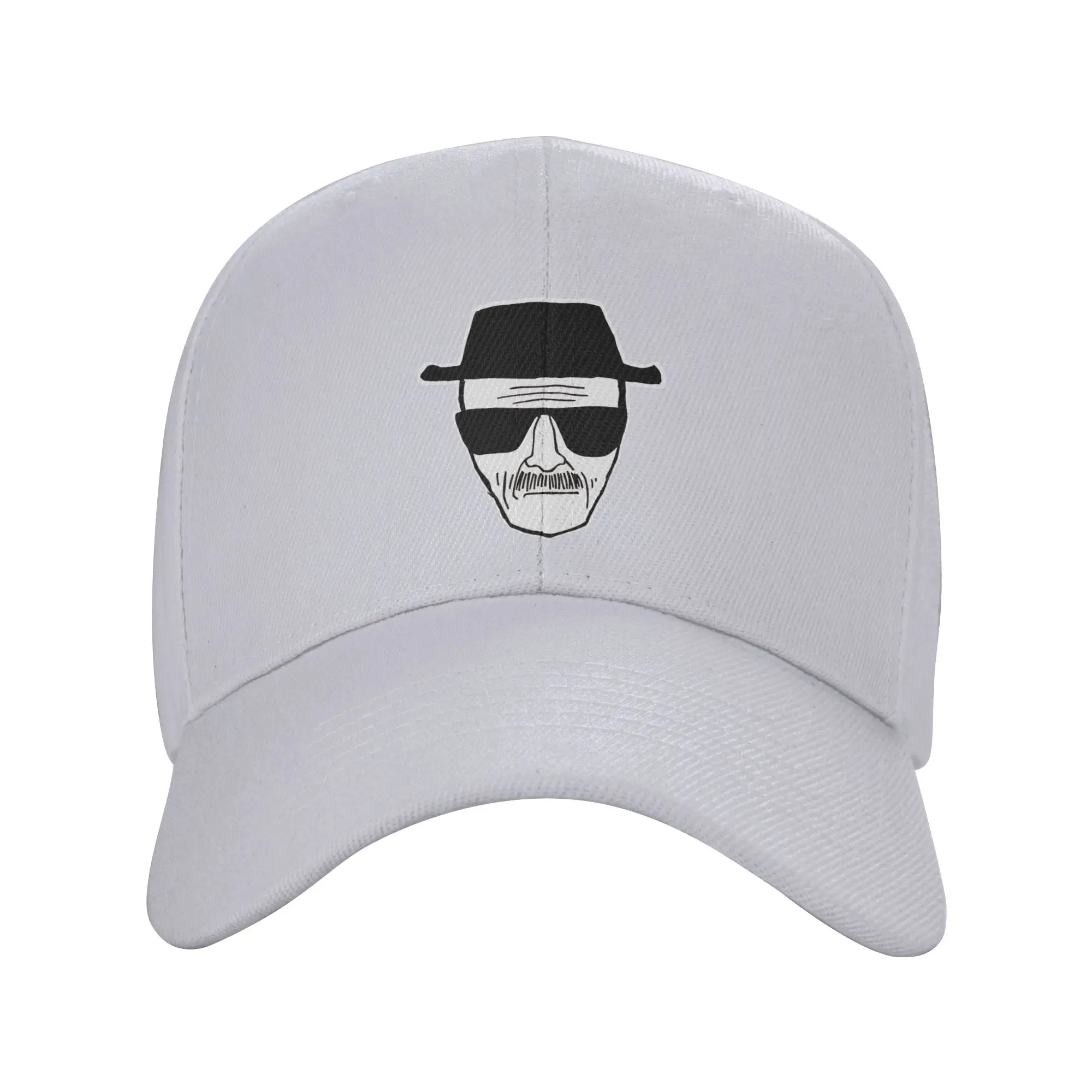 Breaking Bad Heisemberg   Baseball Cap  Unisex Men Custom DIY Hip Hop Hats Summer Classic Outdoor Sport Sun-Proof Baseball Caps