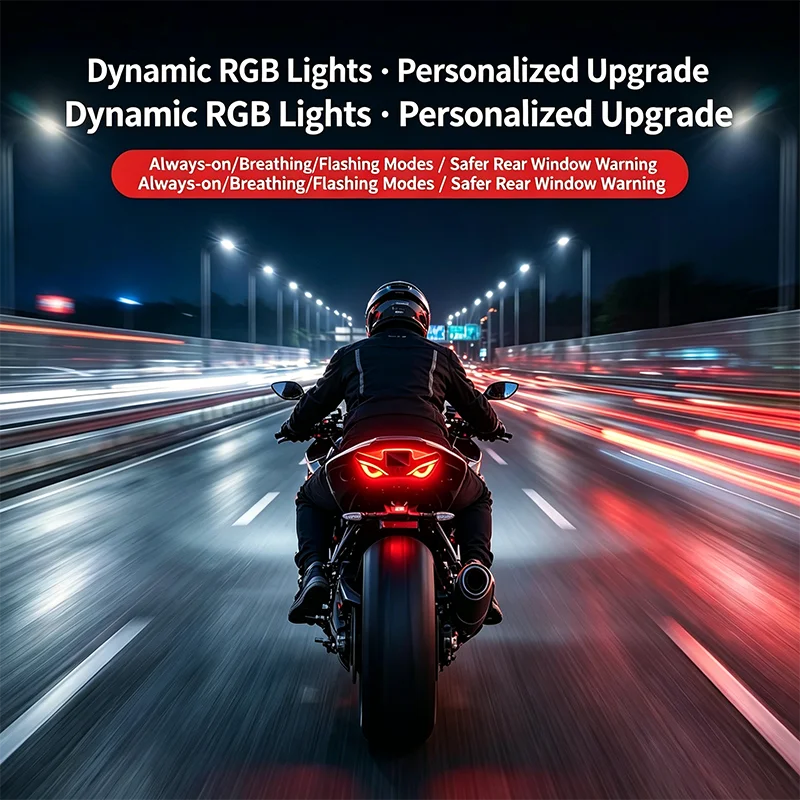 Solar Devil Eye LED Car Lamp Dynamic Sensor Windshield Ambient Light Five Modes Decor Ornament For Car Truck Interior