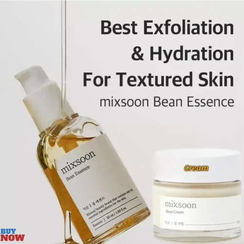 Imagen 2 del producto Mixsoon Bean Glass Skin Duo Essence 50ml Crema 50ml Reparación hidratante Cuidado de la piel coreano