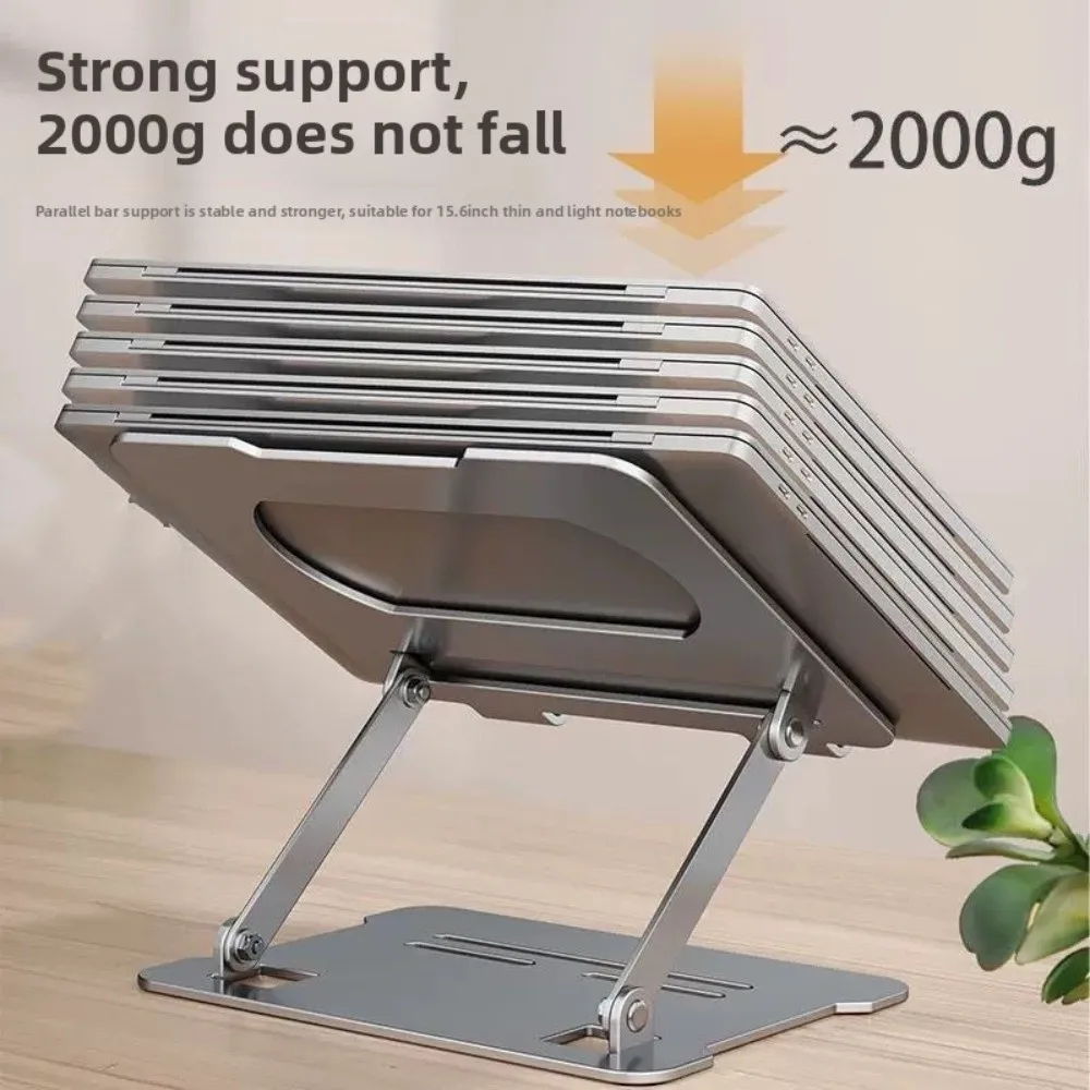

Adjustable Tablet Stand Heat Dissipation Anti Slip Laptop Holder Foldable Height Adjustable Laptop Metal Bracket Notebook