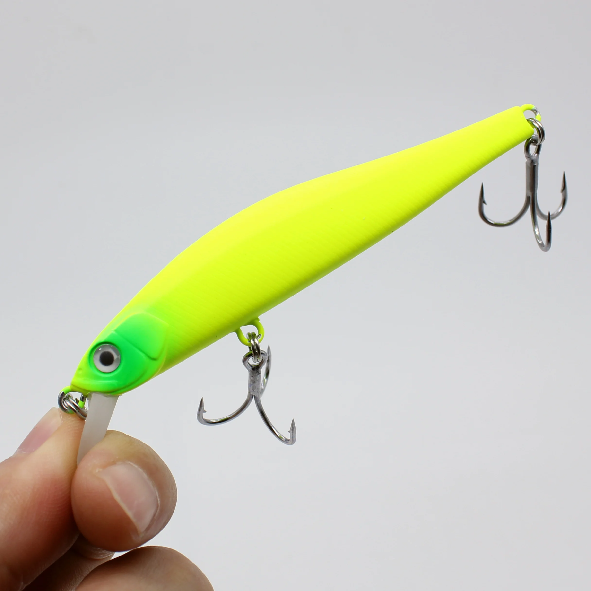 AOCLU-Hard Minnow Fishing Lures, Floating Weight, Transfer Long Casting Tackle, Jerkbait Wobblers, 9cm, 11g, 7cm, 5.5g Depth, 1m