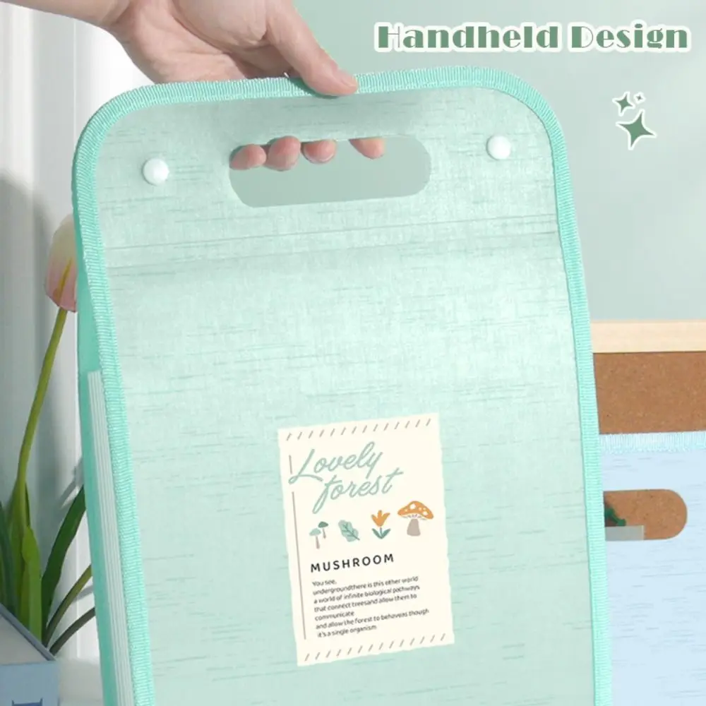 

High Quality A4 File Bag 13-Layer Large Capacity A4 File Folder Classification Handheld Document Storage Case for School Office