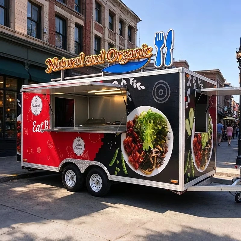 Food Snacks Catering - Remorque de restauration mobile, camion de