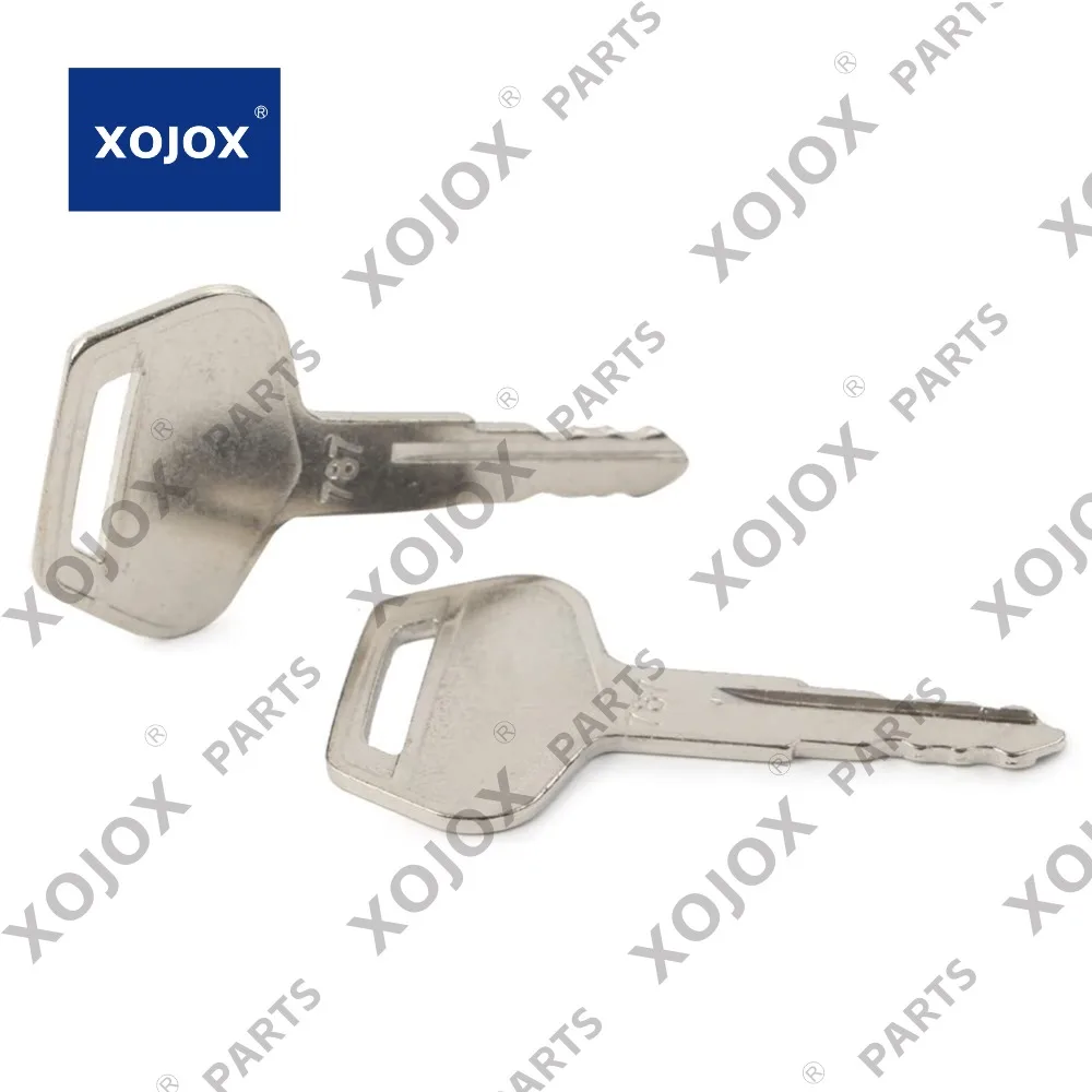 

XOJOX Cninba13 787 TR261434 Ключи зажигания, 2 шт. Замена ключей зажигания для тяжелого оборудования Komatsu, для Kalmar, для D