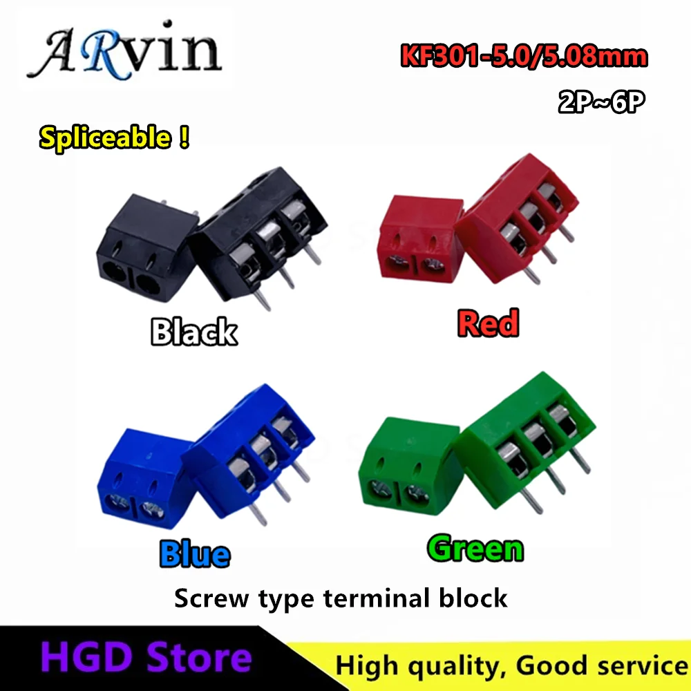 10Pcs KF301 306 Scr…