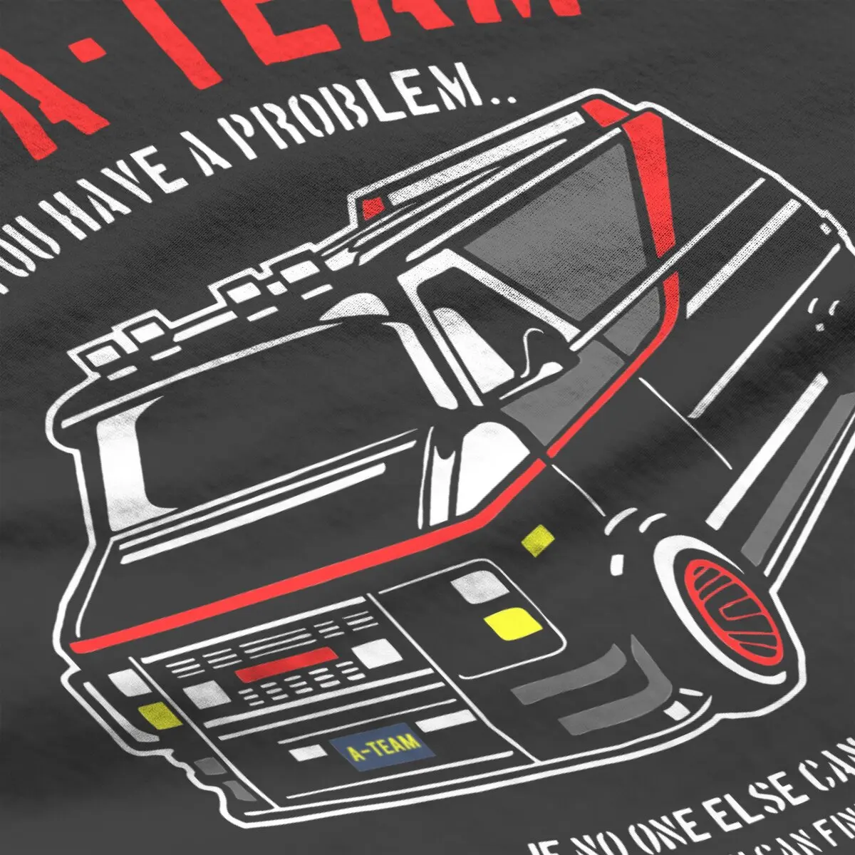 The A-Team Movie Men T Shirts Mashup TV 80s Hanniba Humorous Tees Short Sleeve Crew Neck T-Shirt Cotton Printing Clothes