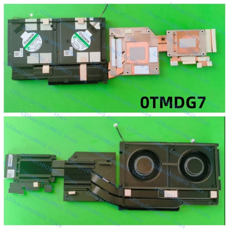 

Оригинальный радиатор охлаждающего вентилятора Dell Precision M7780 TMDG7 0TMDG7