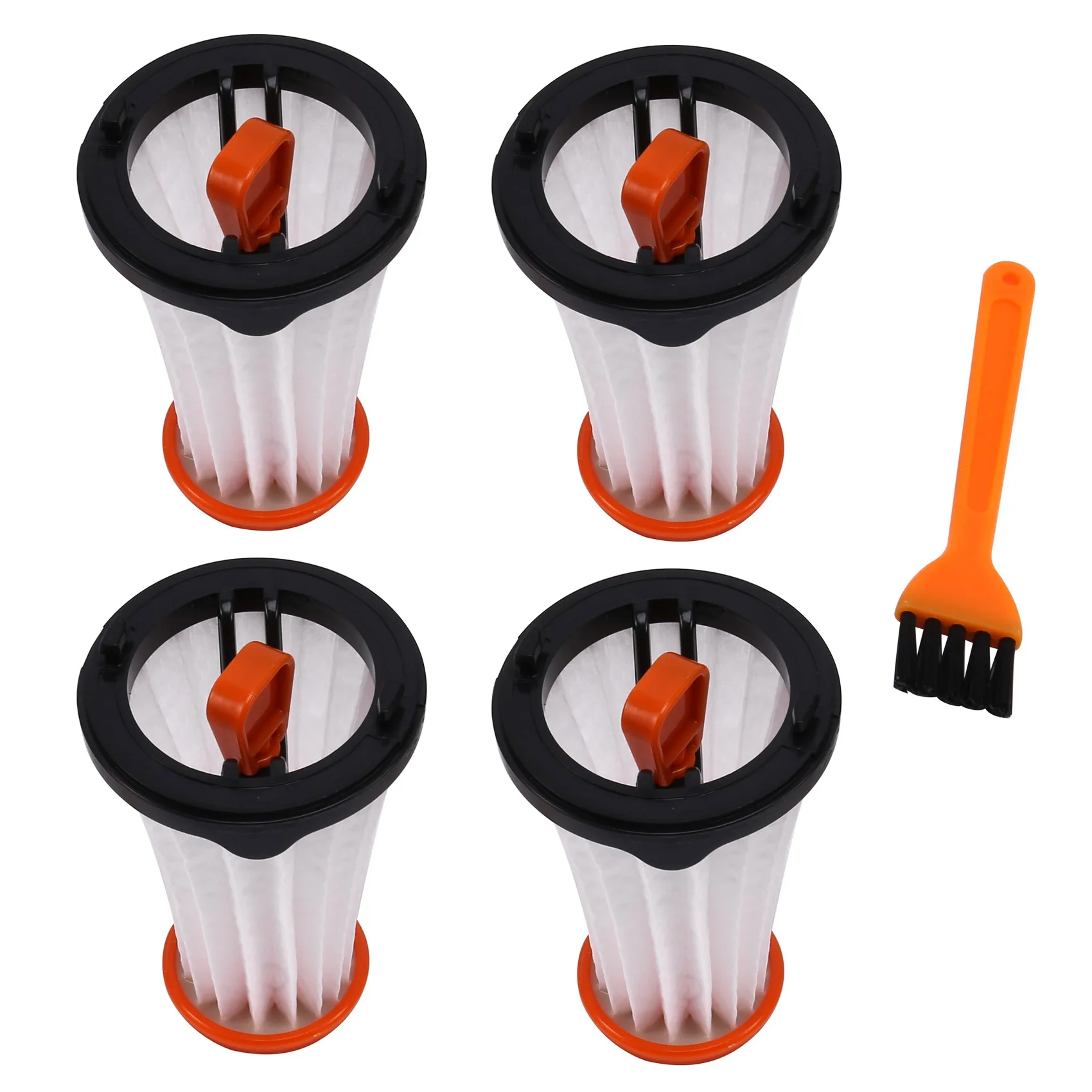 4 Pcs Replacement Filter For AEG/Electrolux Rapido And Ergorapido Vacuum Cleaners,AEG AEF 144, Electrolux EF144-AT39