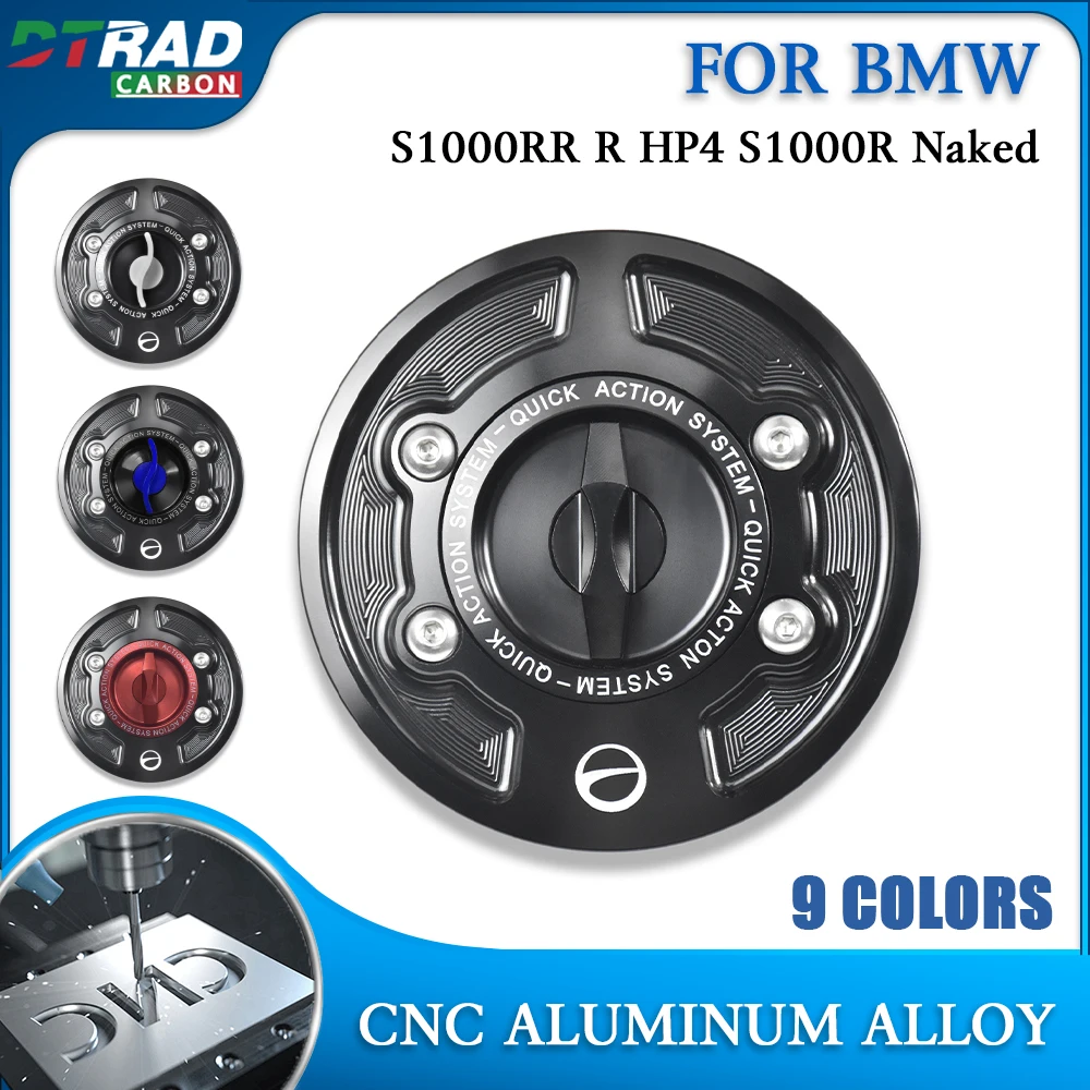 

Quick Release Fuel Tank Cap For BMW S1000RR/R PH4 S1000R Naked R nine T F650-800 R1200 Motorcycle Gas Oil Petrol Cover Accessory