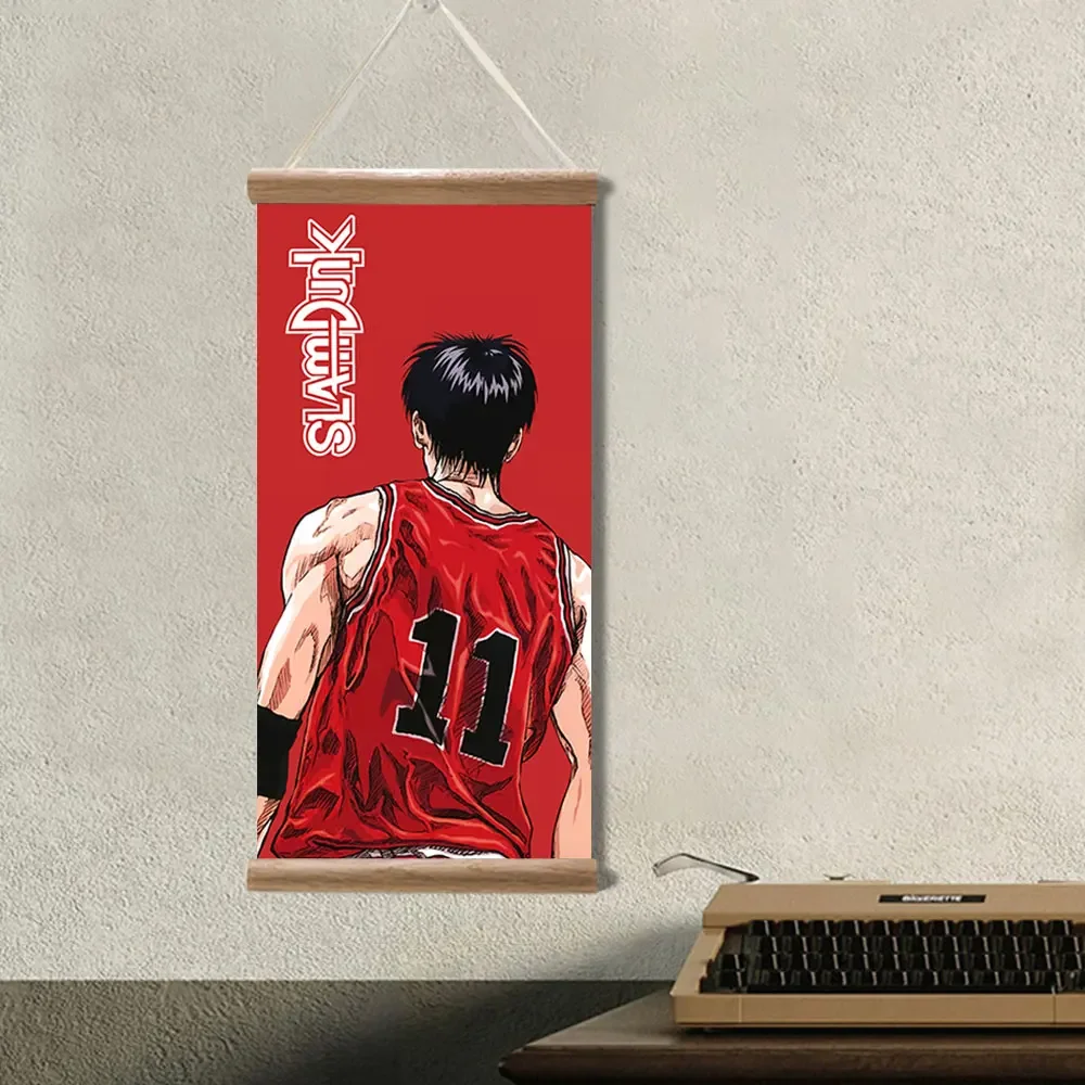 Japanese Anime Posters Sakuragi Hanamichi Picture Wall Art Basketball Canvas Paintings for Living Room Decor Home Deco