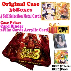 Najnowsza hurtowa karta Huanshi One Piece Collection Card Cartoon Booster Box Luffy Sanji Nami TCG Popularny handel CCG