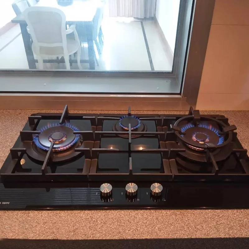 

A003B gas stove household three-head gas stove fire multi-stove
