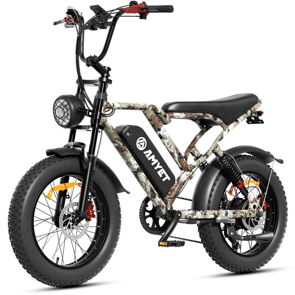 Electric Bike 1500W 20AH Dual Suspension Hydraulic Brake 20" Tyre E-bike image 6